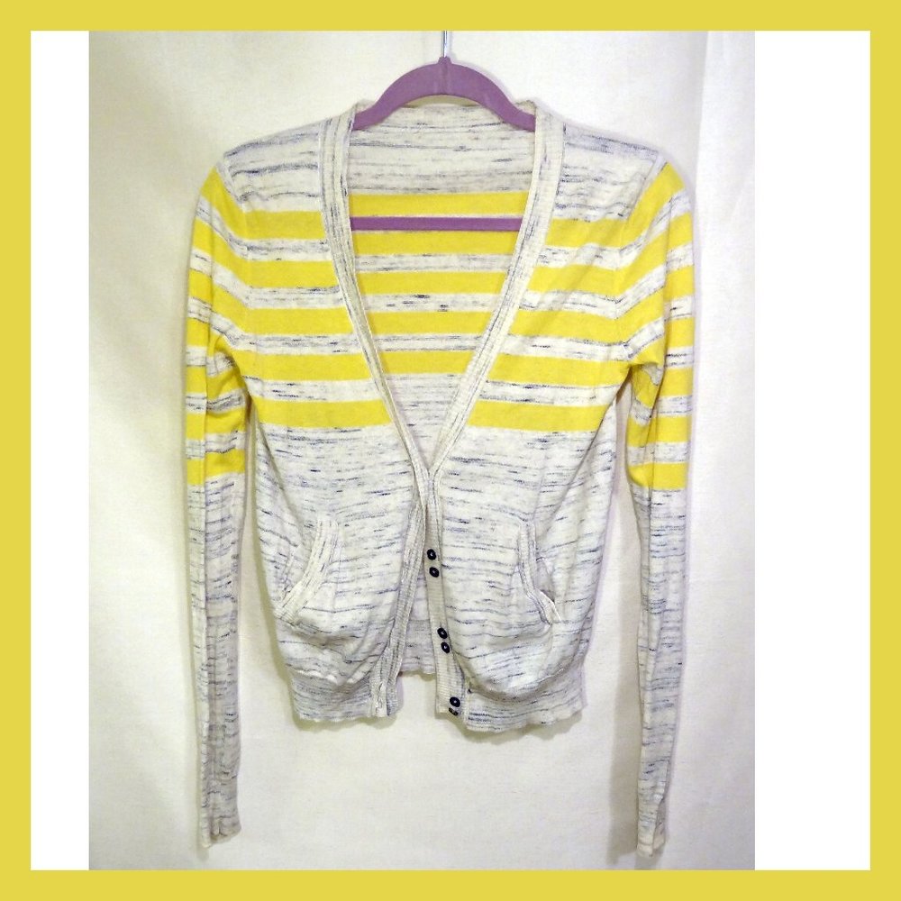 Madewell Wallace Striped Cardigan